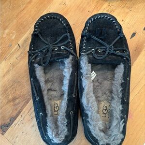 UGG Women's Dark Moccasin Shoes